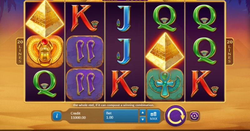 Play in Rise of Egypt slot online from Playson for free now | www.plrtips.com