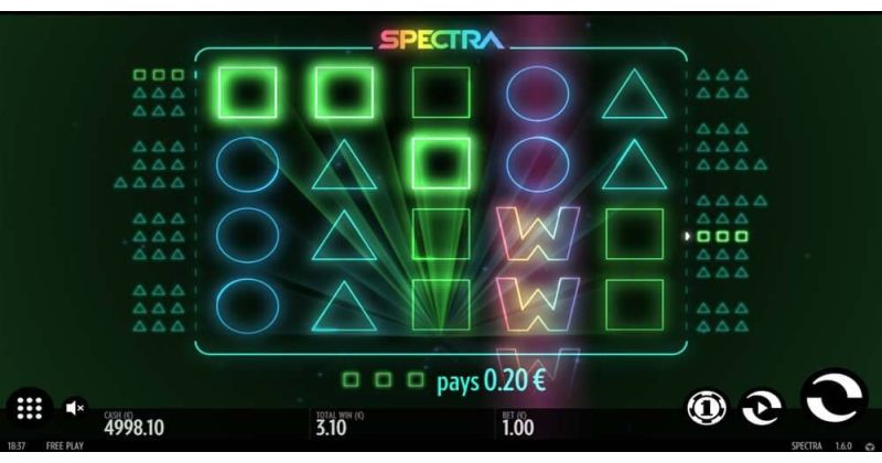 Play in Spectra Slot Online From Thunderkick for free now | www.plrtips.com